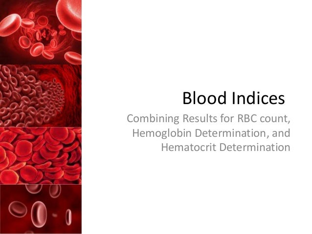 what does low hematocrit and hemoglobin determination mean