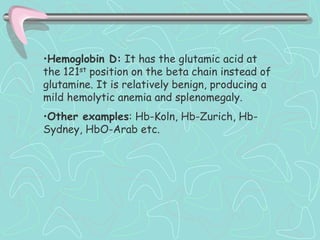 Hemoglobinopathies