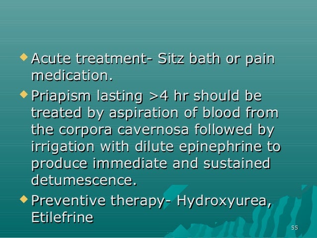 priapism home treatment