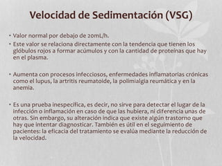 Vsg Lab Hemograma interpretacion | PPTX