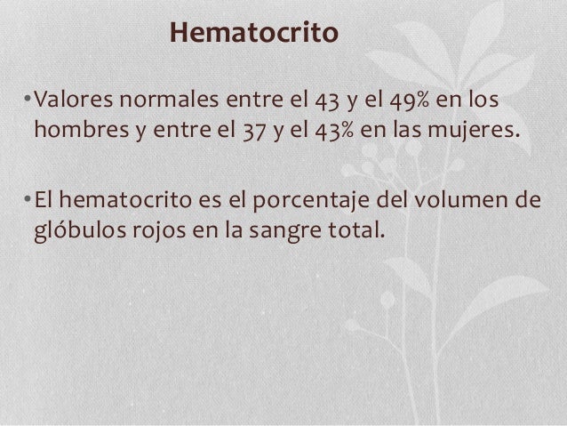 Hemograma interpretacion