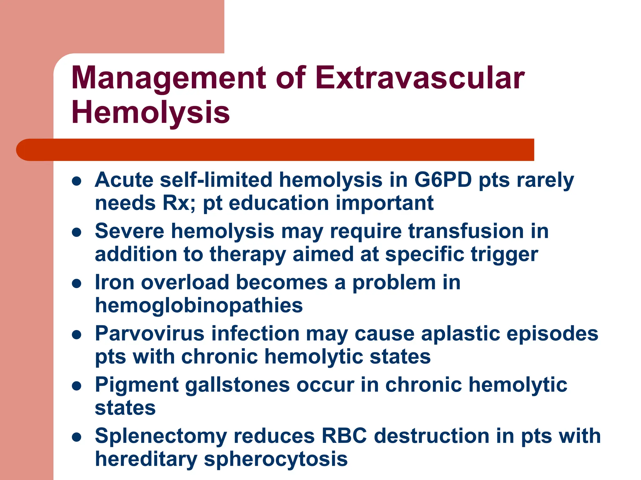hemolytic anemia in Children including sickle cell | PPT