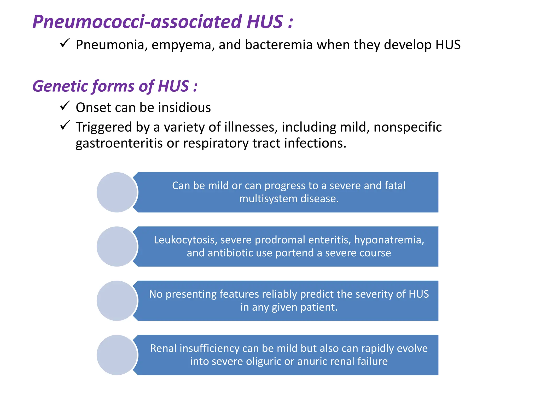 Hemolytic-uremic syndrome (HUS). important pptx | PPTX