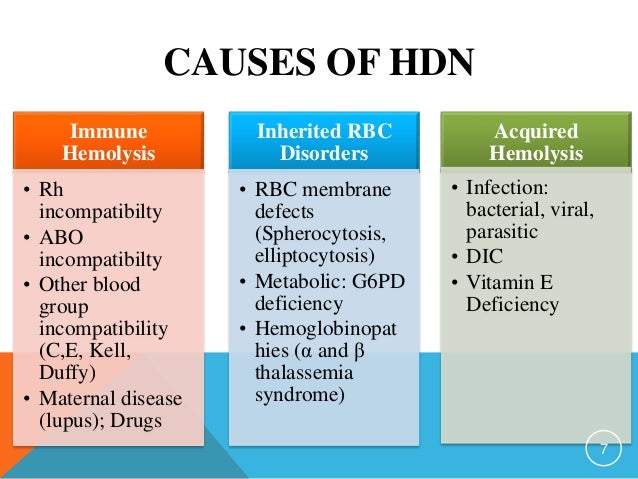 Hemolytic disease