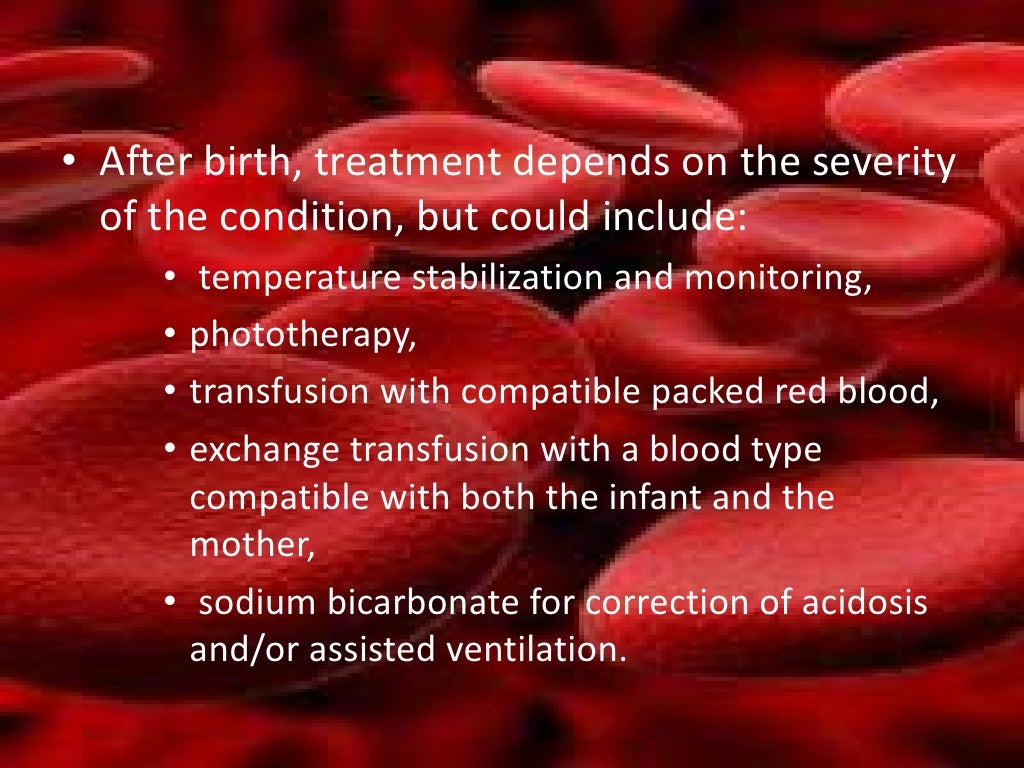 Hemolytic disease of the newborn