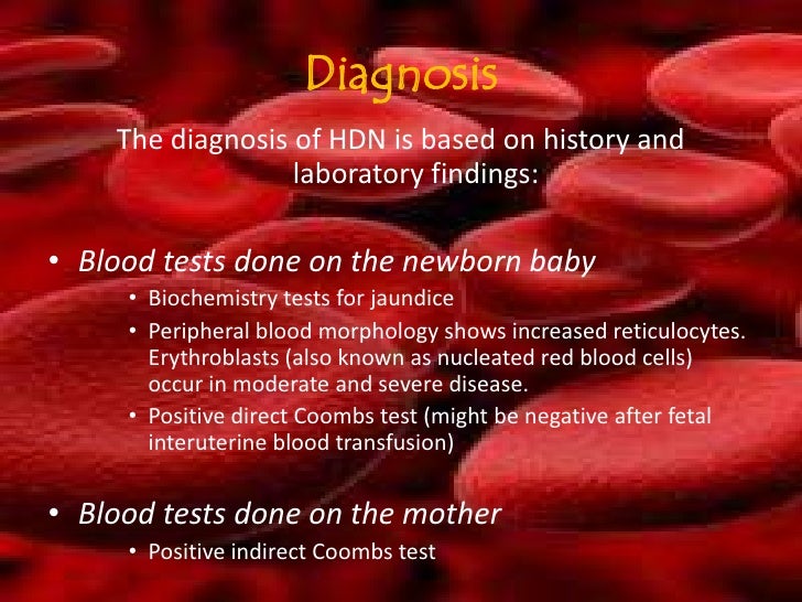 Hemolytic disease of the newborn