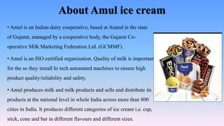 A COMPARATIVE STUDY ON CONSUMER PERCEPTION TOWARDS MOTHER DAIRY AND ...