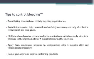 hemophilia-200903070440.pptxffffffffffff | PPTX