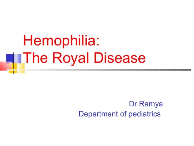 Hemophilia A Pediatrics