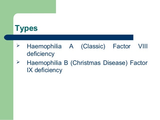 hemophilia lecture by dr tariq saeed christmas factor deficiency