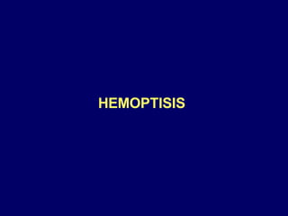 HEMOPTISIS 
