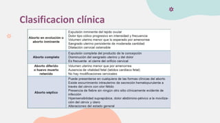 Clasificacion clínica
 