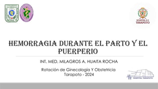 Milagros Rocha HEMORRAGIA OBSTETRICA - CLAVE ROJA - MILAGROS.pptx