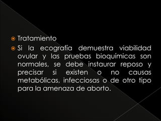 Hemorragia obstetrica aborto