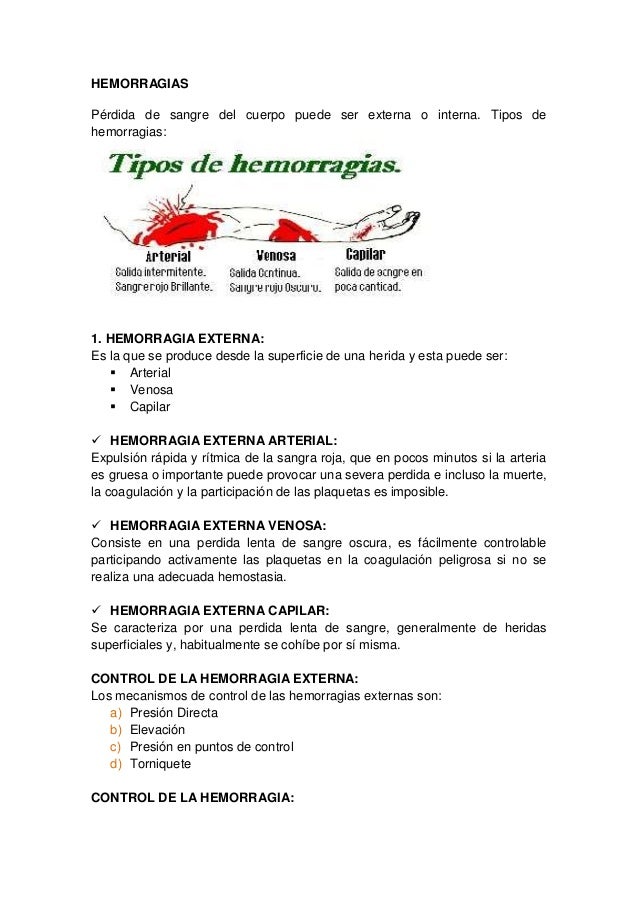 Hemorragias