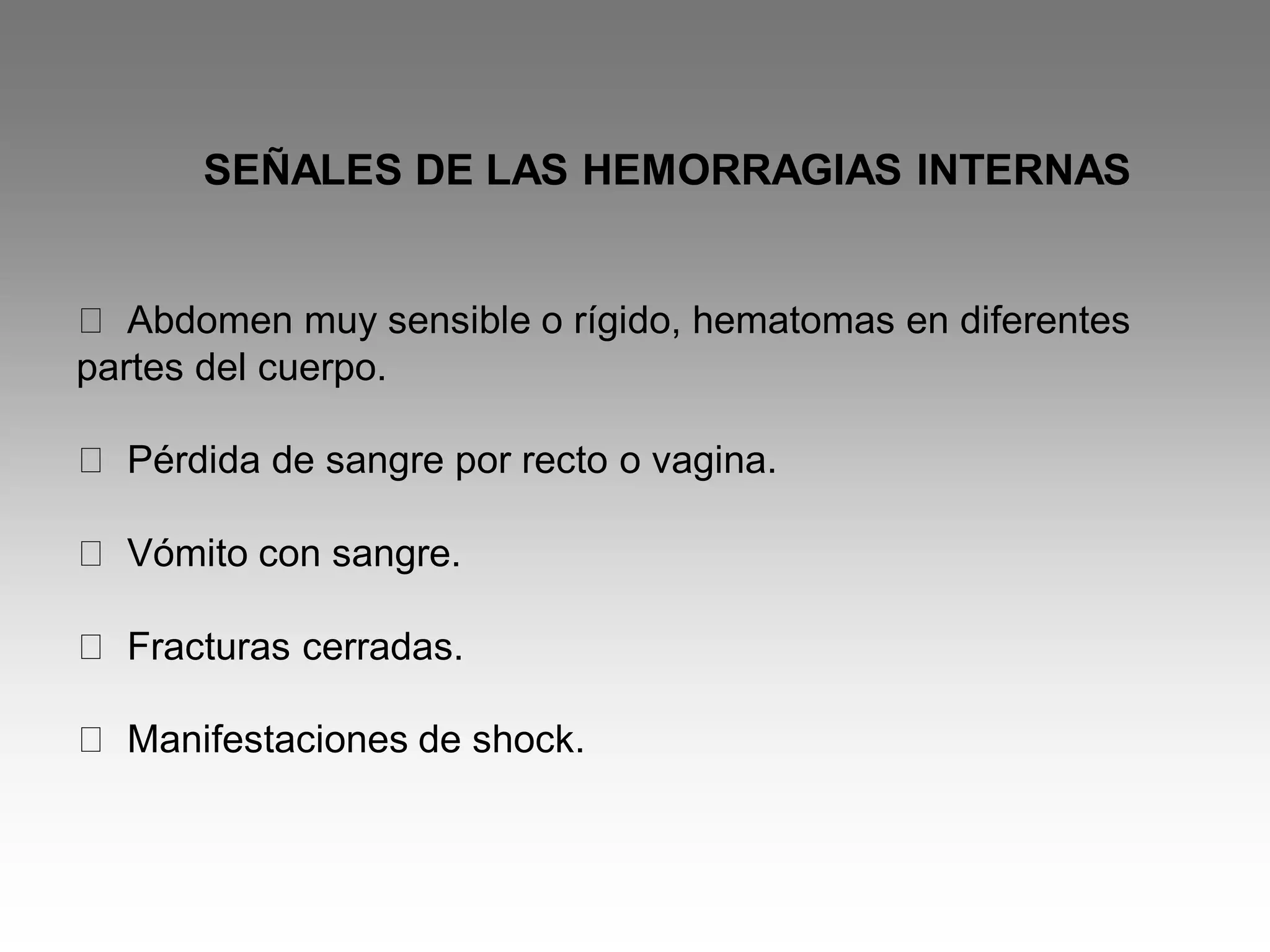 Hemorragias | PDF