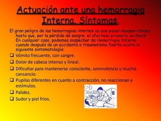 Hemorragias | PPT
