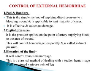 Hemorrhage | PPTX