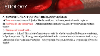 Hemorrhage and Haemostasis : Recent techniques to stop hemorrhages.ppt