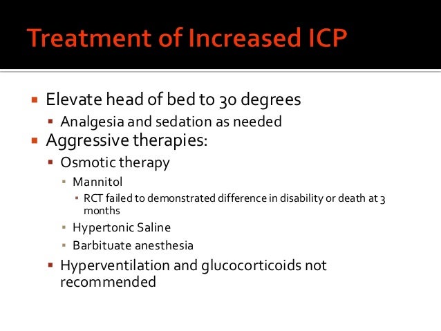 What are the recommended medical treatments for a hemorrhagic stroke?