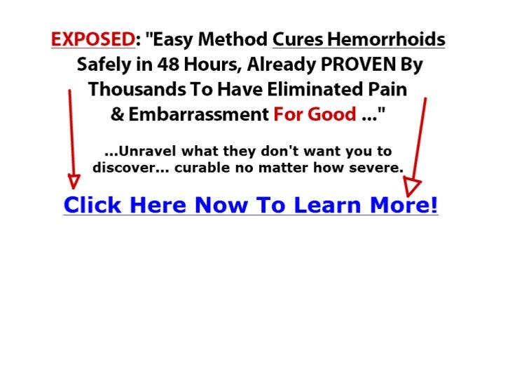 Hemorrhoids and constipation