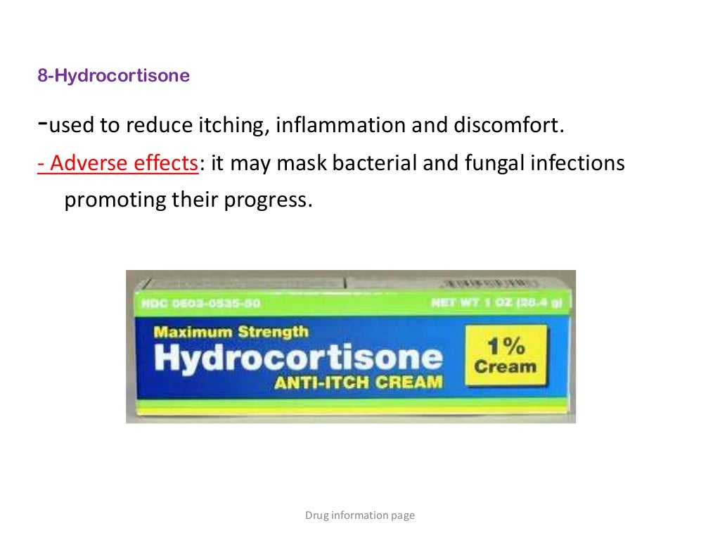 Hemorrhoids drug information page