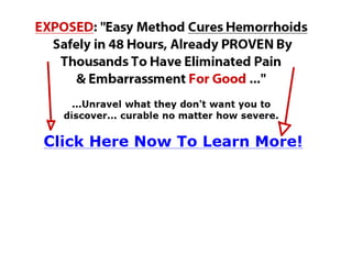 Hemorrhoids itching at night | PPT