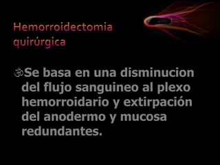 Hemorroides | PPT