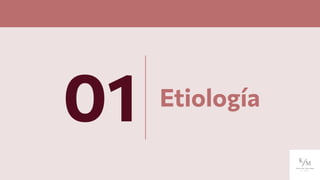 Etiología
01
 
