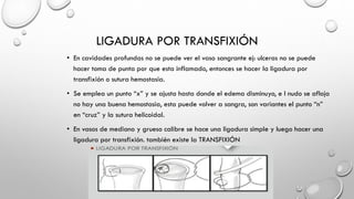 HEMOSTASIA. catedra de cirugia , hemostasia en cirugia | PDF
