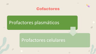Cofactores
9
 