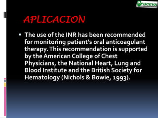 Schafer AI.Coagulationcascade: anoverview. En: Loscalzo J, Schafer AI, editores. Thrombosis and hemorrhage. Boston: BlackwellScientific; 1994. p. 3-12HEMOSTASIA Y ANTICOAGULACIONPlaquetas :Interacción con cascada de coagulación
