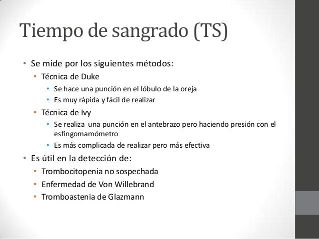 Hemostasia y trombosis