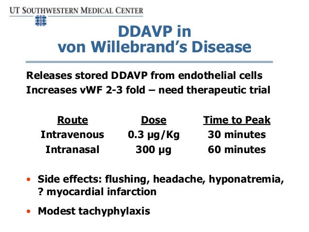 Ddavp Dose Conversion