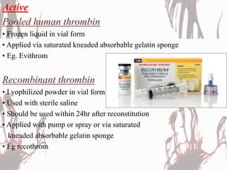 Hemostasis and blood calcium regulation | PPTX