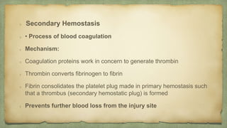 Hemorrhagic Syndromes | PPTX