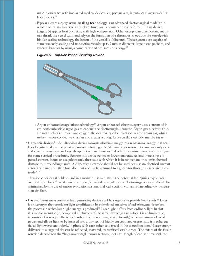 Management of Surgical Hemostasis An Independent Study Guide
