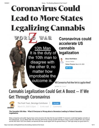 Hemp - Can You Build With It?