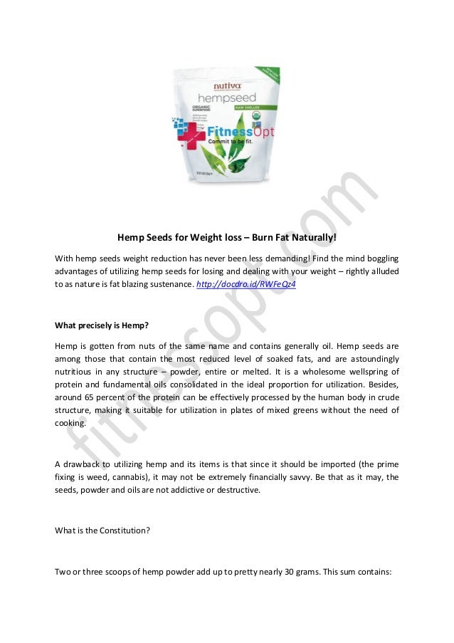 Hemp Seeds For Weight Loss Burn Fat Naturally Hemp Seeds For Weight Loss Burn Fat Naturally