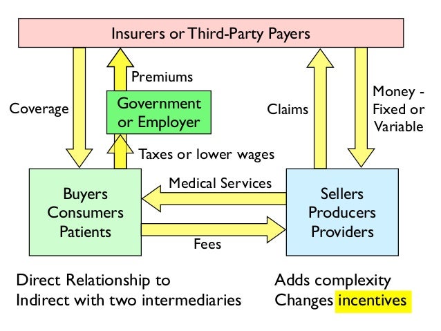 Hen 368 lecture 6 health care systems and institutions - In The Third Party Payment System The Provider Is The
