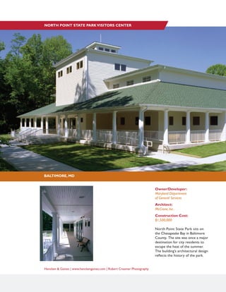 Hencken & Gaines Portfolio of Building Projects in Maryland