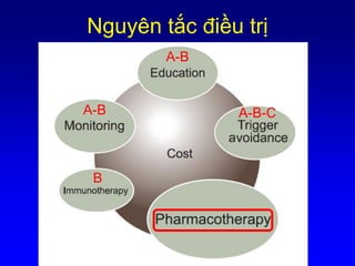 Nguyên tắc điều trị
A-B
A-B-CA-B
B
 