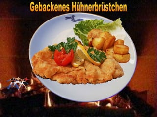 Gebackenes Hühnerbrüstchen 