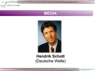 MEDIA

Hendrik Schott
(Deutsche Welle)

 