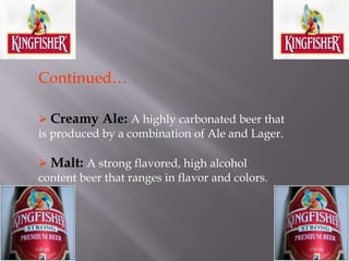 KINGFISHER12/11/201030 The UB Group was founded by a Scotsman, Thomas Leishman in 1857.