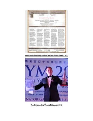 Heng Hiap Industries Sdn Bhd Award