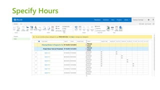 Statusing and Timesheets in Project Online and Project Server 2013 ...