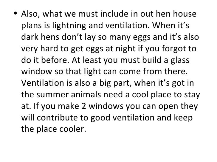 Hen House Plans Review