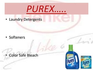 PERSIL………Germany’s No. 1 laundry detergent stands for fiber-deep cleanliness and perfectly cared-for laundry. With Persil, washing becomes a pleasure – because stubborn soiling and persistent stains don’t stand a chance.       1907 - Persil, the first self-acting laundry detergent in Germany.1922 - The White Lady starts her advertising campaign for Persil.