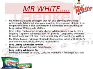 MIR….Mir stands for Tradition and Disruption, expertise and convenience. Mir is known by 99% of French people and is present in 66% of householdsLight Duty DetergentsColorStains remover